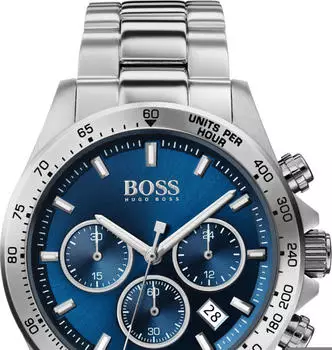 Boss 1513755 Hugo Boss Uhr Hero BOSS Herren 43mm Chronograph Quarz