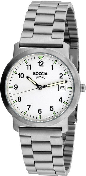 Eigenschaften & Gehäuse, Lünette Boccia Armbanduhr 3630-01