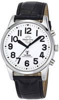 MASTER TIME Funkuhr "Sprechende Funkuhr" Armbanduhr, Quarzuhr, Herrenuhr,
