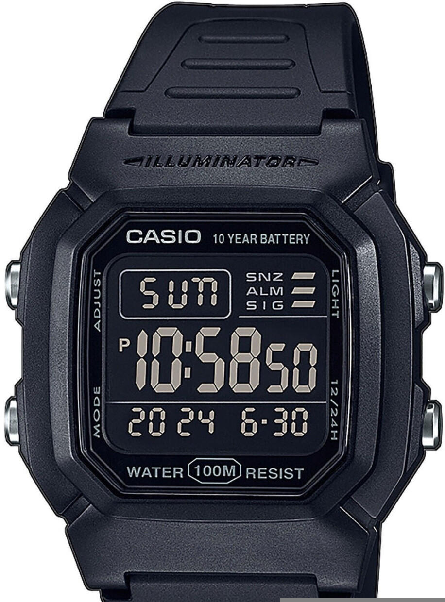 Casio Collection W-800H-1BVES Erfahrungen auf Testbericht.de