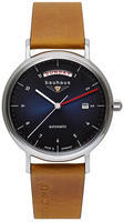 Bauhaus BA-2162-3, Bauhaus 2162-3 (41 mm) (BA-2162-3) Silber/Blau/Braun