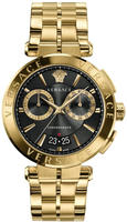 Versace VE1D01721 Aion Herrenuhr Chronograph Armbanduhr - Gold