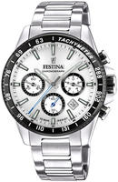 Festina F20560/1 Herrenuhr Chronograph Stahl/Silberfarben