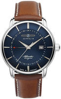 ZEPPELIN Quarzuhr "Atlantic Timezone" Armbanduhr, Herrenuhr, Made in Germany,