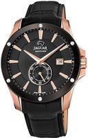 Jaguar Quarzuhr "Acamar" Armbanduhr, Herrenuhr, Saphirglas, Swiss Made, Lederarmband