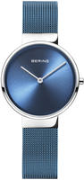 Bering S7220055, Bering Classic Woman Watch Blau Frau White / Blue