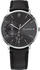 Leder, schwarz, silberfarben: Tommy Hilfiger Brooklyn