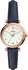 blau, Leder, perlmutt, roségoldfarben: Fossil Carlie 28 mm