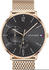 Edelstahl, goldfarben, schwarz: Tommy Hilfiger Brooklyn