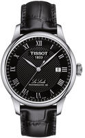 TISSOT T006.407.16.053.00, Tissot Le Locle Powermatic 80 Herrenuhr silber schwarz