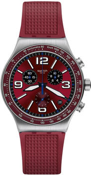 Swatch Irony Herren-Wine Grid (YVS464)