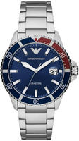 Emporio Armani Diver Silber Herren Armbanduhr AR11339