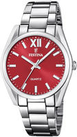 Festina Quarzuhr "Boyfriend Collection" Armbanduhr, Damenuhr, Edelstahlarmband