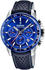 blau: Festina Timeless Chronograph F20561
