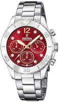 Festina Chronograph "Boyfriend Collection" Armbanduhr, Quarzuhr, Damenuhr,
