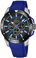 Festina Chronograph "Chrono Bike" Armbanduhr, Quarzuhr, Herrenuhr, Stoppfunktion, bis