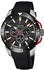Kautschuk, schwarz, silberfarben: Festina Chrono Bike F20642