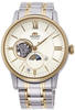 Orient Sun and Moon Automatic RA-AS0007S10B Herrenuhr, Edelstahl, Silber