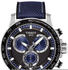 blau, silberfarben, Textil: Tissot T-Sport Supersport Chrono T125.617