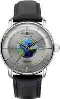 ZEPPELIN Automatikuhr "Atlantic Automatic GMT" Armbanduhr, Herrenuhr, Datum, Made in