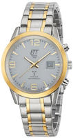 ETT Eco Tech Time EGS-11501-42M Funk-Solar Herren-Armbanduhr Basic Bicolor