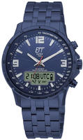 ETT Funkchronograph "Arctica" Armbanduhr, Herrenuhr, Stoppfunktion, Datum, Solar,