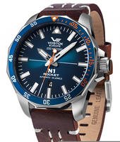 Vostok Europe NH35A-225A615 Herrenuhr Automatik Rocket N-1 Braun/Blau