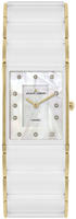Jacques Lemans Keramikuhr "Dublin" Quarzuhr, Armbanduhr, Damenuhr,