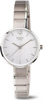 Boccia Titanium 3308-01, Boccia Titanium 3308-01 Damenarmbanduhr Wei&szlig; female,