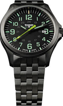 Traser H3 Active Lifestyle Collection P67 Officer Pro GunMetal Black/Lime 107869