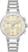 Hugo Boss Silberne Edelstahl-Armbanduhr Silber Damen
