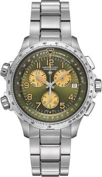 Hamilton Khaki Aviation X-WIND GMT Chrono Quartz H77932160