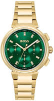 BOSS Multifunktionsuhr "ONE" Quarzuhr, Damenuhr, Armbanduhr, Glaskristalle,