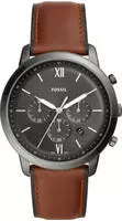 Fossil FS5512, Fossil Neutra (Analoguhr, Chronograph, 44 mm) (FS5512) Braun