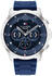 blau, Silikon: Tommy Hilfiger Luca Watch 17104