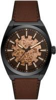 Fossil ME3207, Fossil Everett Automatic (Analoguhr, 42 mm) (ME3207) Braun