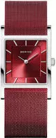 Bering 10426-303-S, Bering 10426-303-S Damenarmbanduhr Rot female, Geh&auml;use aus