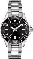 Tissot T1202101105100 Unisex-Armbanduhr Seastar 1000 Schwarz