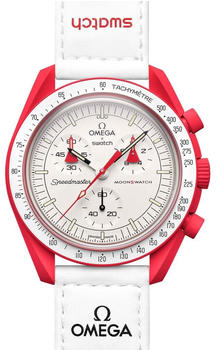 Swatch x Omega Bioceramic Moonswatch Mission to Mars