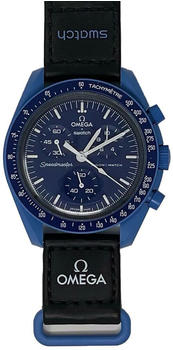 Swatch x Omega Bioceramic Moonswatch Mission to Neptune