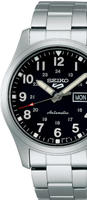 Seiko SRPJ81K1 Herrenuhr Automatik Stahl/Schwarz