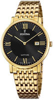 Festina Quarzuhr Armbanduhr, Herrenuhr, Damenuhr, Datum, Saphirglas, Swiss Made
