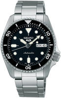 Seiko SRPK29K1 Unisex Armbanduhr Automatik Stahl/Schwarz