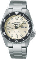 Seiko SRPK31K1 Unisex-Armbanduhr Automatik Stahl/Beige