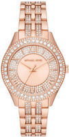 Michael Kors MK4710 Harlowe Rose Gold-Ton Damenuhr Ros&eacute;gold Damen