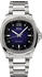 blau, Edelstahl, silberfarben: Mido Multifort TV Big Date M049.526