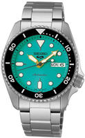 Seiko SRPK33K1 Unisex Automatikuhr Stahl/T&uuml;rkis