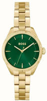 Boss 1502729, Boss Sage 32 Mm Woman Watch Golden Frau Light Gold / Green /...