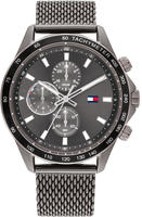 Montre Miles Chronograph Bracelet maille Tommy Hilfiger Pour Accessoires en Noir