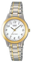 Quarzuhr, silber (edelstahlfarben, goldfarben), CASIO TIMELESS COLLECTION,